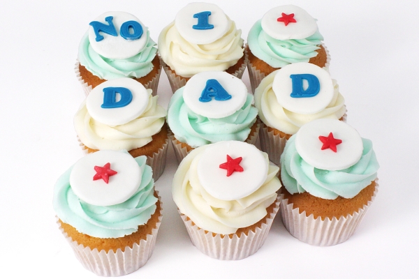 Dad Cupcakes - Gift Box of 9