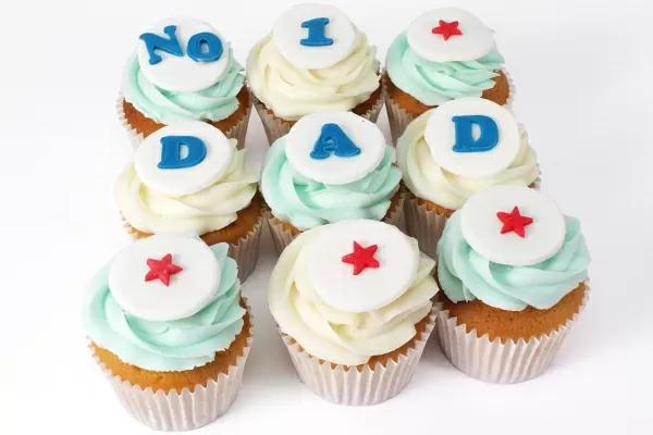 Dad Cupcakes - Gift Box of 9