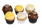 Vanilla, Lemon and Chocolate Selection Cupcakes