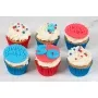 Red and Blue boutique cupcakes 2