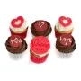 All My Love Valentine Cupcakes - Box of 6