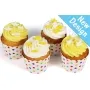 Little Lemon Birthday Stars Cupcakes