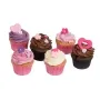 Hearts and Flowers Cupcakes