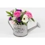Flowers and Garden Watering Can