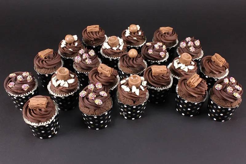 Little Chocolate Cupcakes Variety Box - Box of 25