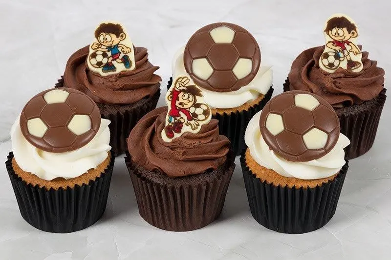 Football Crazy Cupcakes