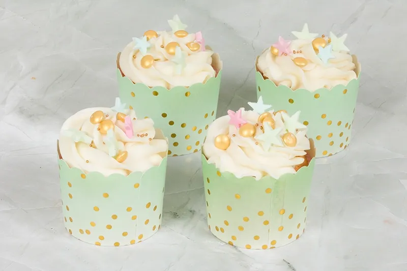 Deluxe Pastel Shades Cupcakes