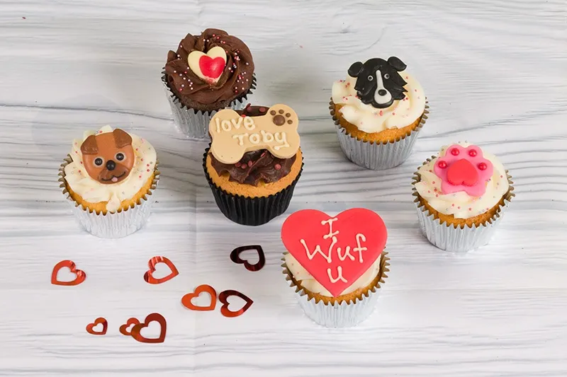 I Wuf You Cupcakes