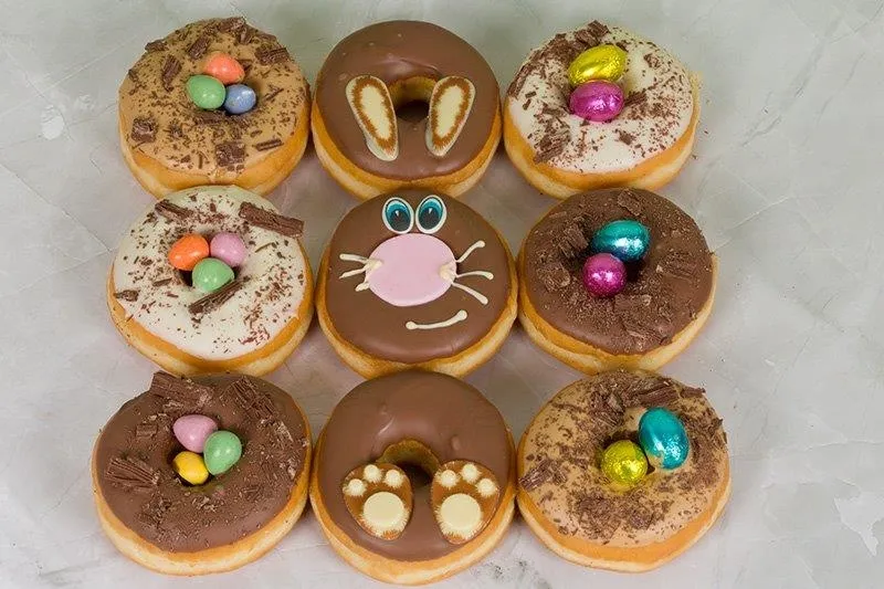 Bunny Eggs Doughnut Gift Box