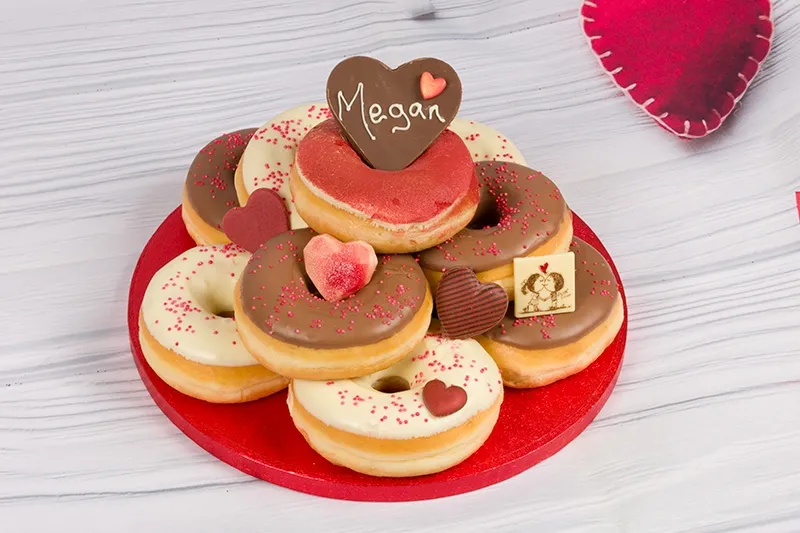 With Love Donut Stack