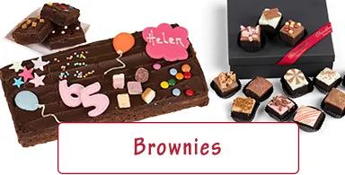Personalised Brownies Delivered Next Day