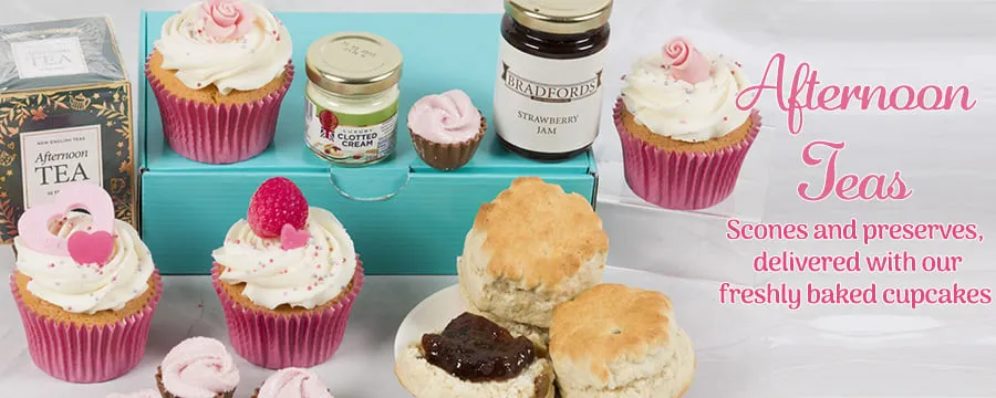 Afternoon Teas From Sendthemcupcakes.com